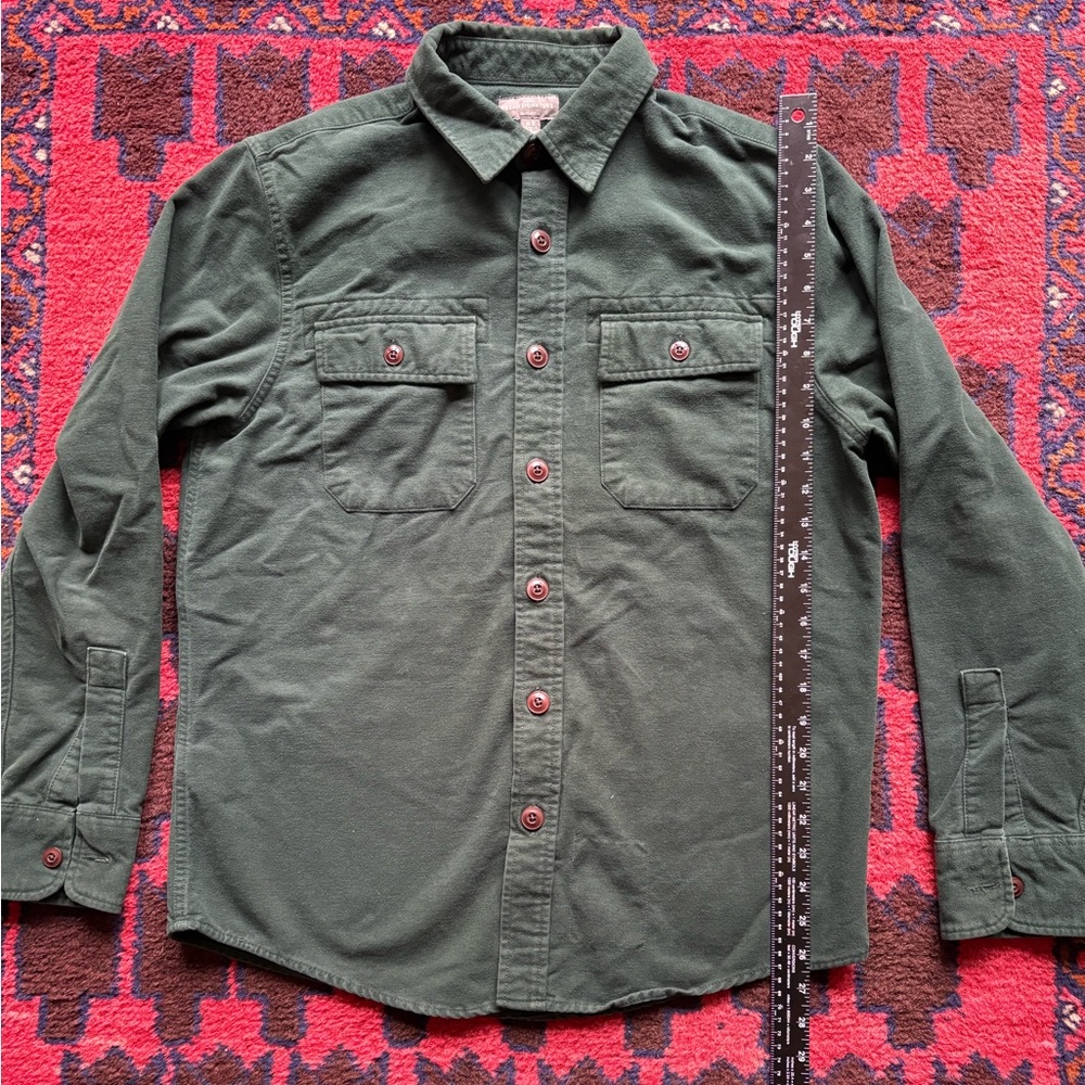 LL Bean Signature 1933 Chamois Cloth Shirt, Slim Fit